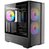 Antec Flux Rear, 5 PWM Fans Included, F-LUX Platform, Front PSU Chamber, Back Connect Motherboard Support, Premium Wood Accents, Tempered Glass, 360mm Top Radiator Support, Mid-Tower ATX PC Case | SKU CA-FLUXR1