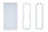 Lian Li O11DERGB-4W Front Mesh Kit for O11D EVO RGB-Aluminum fine mesh panel upgrades airflow-Adjustable front fan mounting brackets supports up to 3x 120mm or 2x 140mm or 2x 160mm (White) | SKU CA-O11R4W