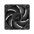 ARCTIC P12 Pro PST ACFAN00307A 5 Pack - Powerful Premium Fan, 120 mm PWM Fan with Y-Cable Splitter, 600-3000 RPM, 0 RPM <5% PWM, Fluid Dynamic Bearing, 4-Pin - Black | SKU CA-P12OPT5