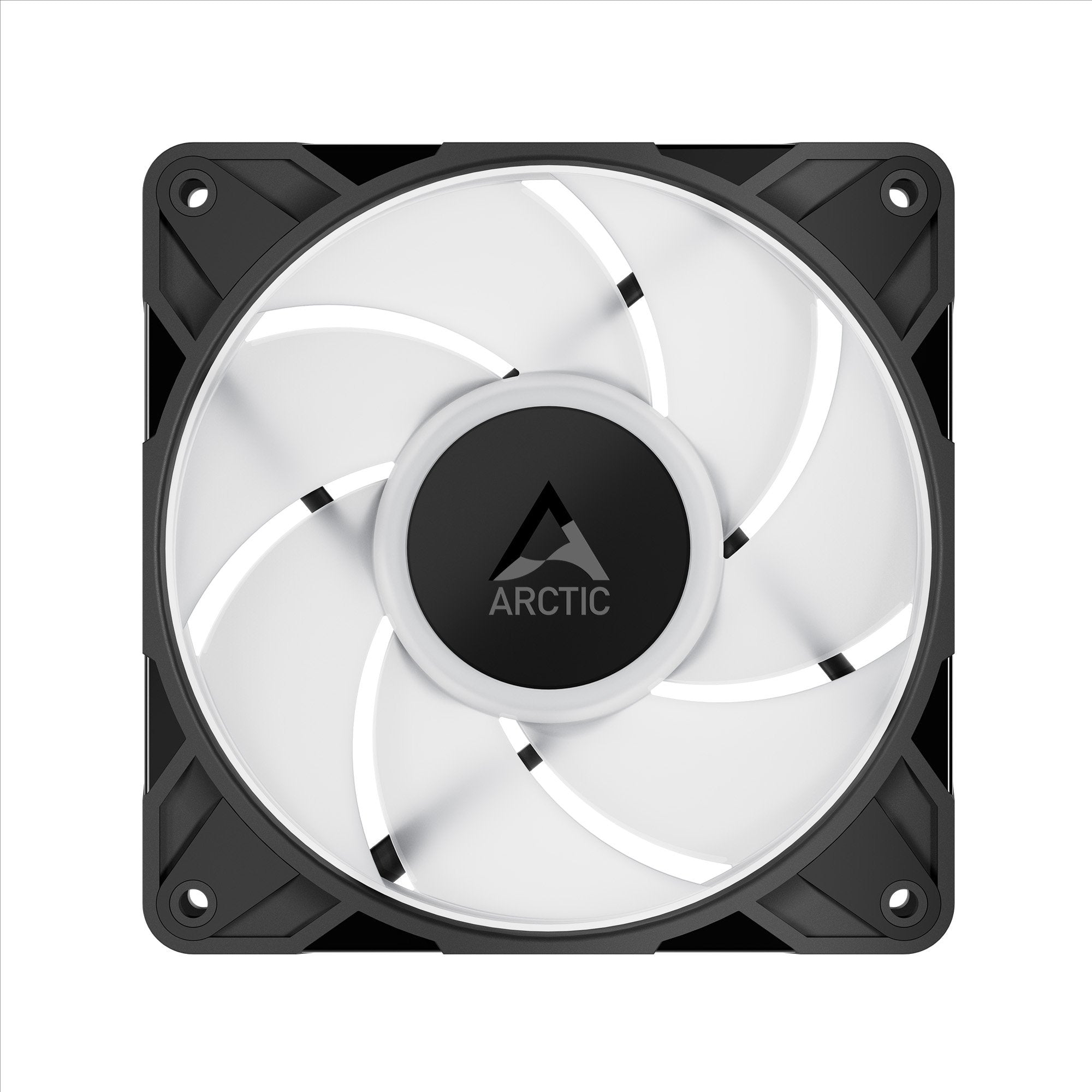 Arctic P12 Pro A-RGB ACFAN00310A 120 mm A-RGB PWM Fan with Cable Splitter - 3 Pack | SKU CA-P12PAV3