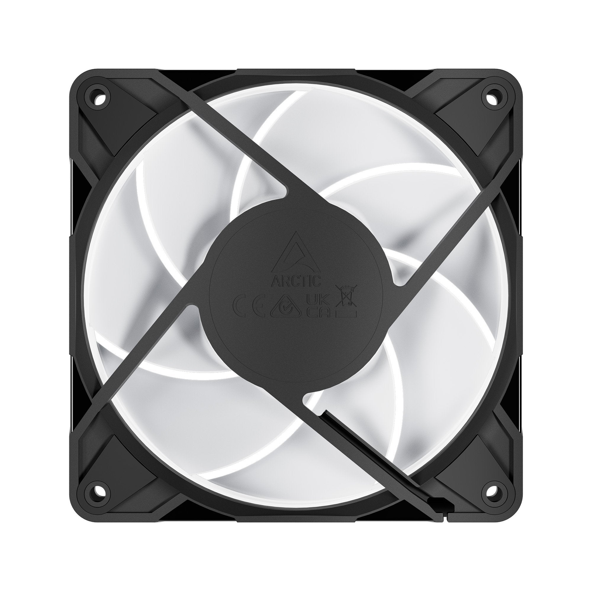 Arctic P12 Pro A-RGB ACFAN00310A 120 mm A-RGB PWM Fan with Cable Splitter - 3 Pack | SKU CA-P12PAV3