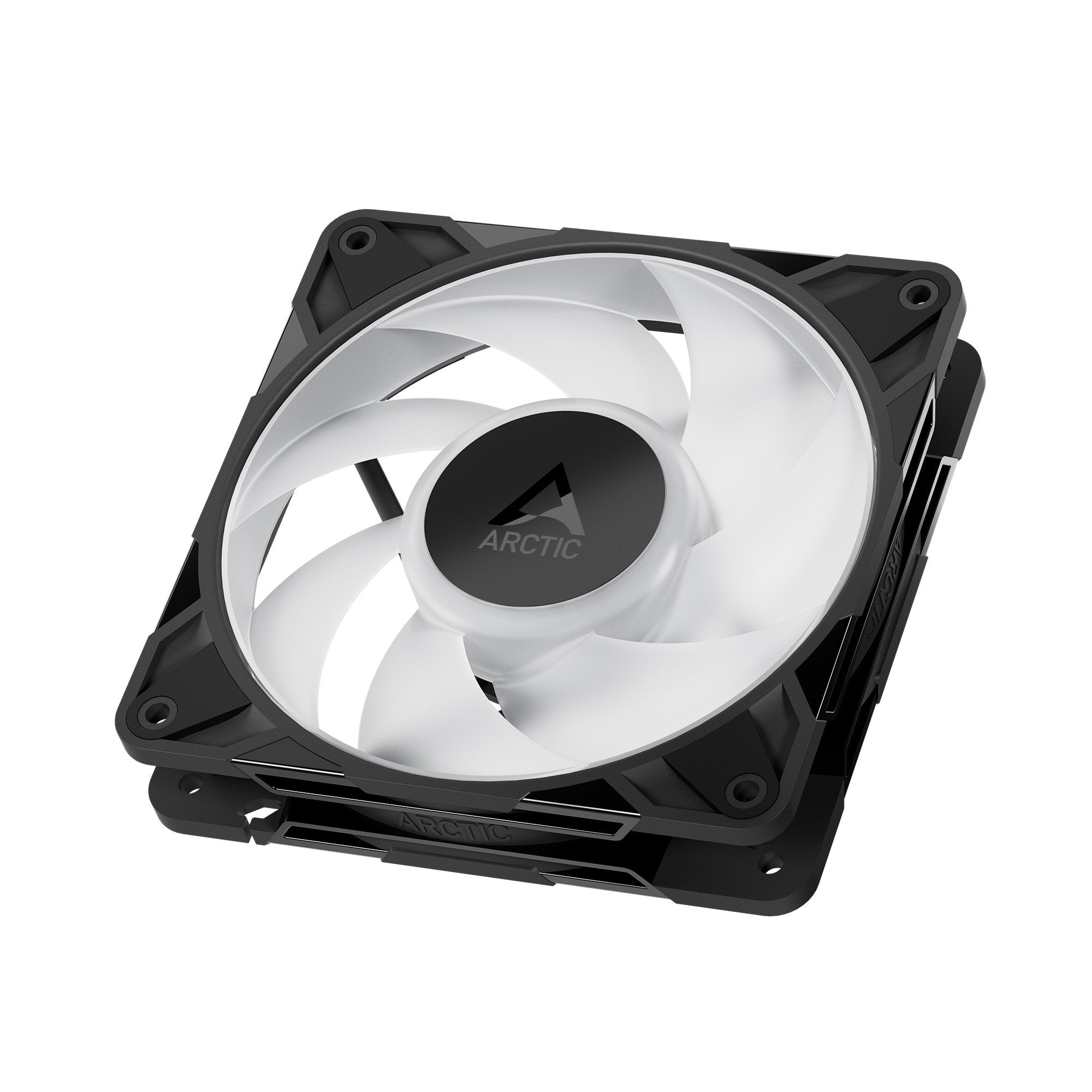 Arctic P12 Pro A-RGB ACFAN00310A 120 mm A-RGB PWM Fan with Cable Splitter - 3 Pack | SKU CA-P12PAV3