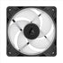 ARCTIC P12 Pro Reverse A-RGB 120 mm A-RGB PWM Fan with Cable Splitter, ACFAN00322A, Black | SKU CA-P12PRAG