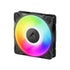ARCTIC P12 Pro A-RGB ACFAN00309A Powerful Premium Fan, 120 mm PWM Fan with Y-Cable Splitter, 600-3000 RPM, 0 RPM <5% PWM, 5V Digital RGB, Fluid Dynamic Bearing, 4-Pin - Black | SKU CA-P12PROA