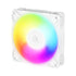 ARCTIC P12 Pro Reverse A-RGB 120 mm A-RGB PWM Fan with Cable Splitter 3 Pack, ACFAN00334A, White | SKU CA-P12RAW3