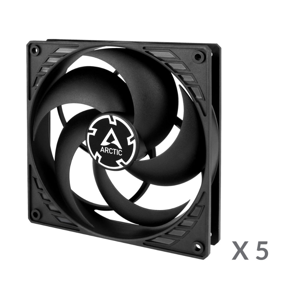 Arctic P14 140 mm Fan, ACFAN00136A, 5 Pieces, Black | SKU CA-P14-V5