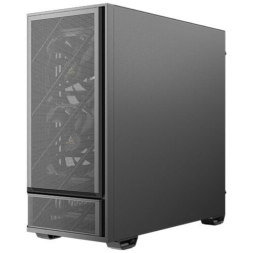Antec P30 Air, 5 PWM Fans Included, Metal Mesh Front with Premium Wood Accents, Supports 360mm Top Radiator, Type-C 3.2 Gen 2, Optimized Airflow for GPU Cooling, Mid-Tower ATX Case | SKU CA-P30AIR2