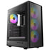 Antec P6 Neo ARGB, 4 PWM ARGB Fans Included, 240 mm Top Radiator Support, Type-C 3.2 Gen 2, Tool-Free Tempered Glass Side Panel, High Airflow, Mid-Tower ATX PC Case | SKU CA-P6NEOA