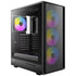 Antec P6 Neo ARGB, 4 PWM ARGB Fans Included, 240 mm Top Radiator Support, Type-C 3.2 Gen 2, Tool-Free Tempered Glass Side Panel, High Airflow, Mid-Tower ATX PC Case | SKU CA-P6NEOA