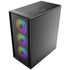 Antec P6 Neo ARGB, 4 PWM ARGB Fans Included, 240 mm Top Radiator Support, Type-C 3.2 Gen 2, Tool-Free Tempered Glass Side Panel, High Airflow, Mid-Tower ATX PC Case | SKU CA-P6NEOA