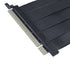 Lian Li - PCIE 5.0 Riser Cable (PW-PCI-520) Premium PCI-E 16X 5.0 Double Bandwidth Extender Riser Cable Length 200 mm;7.87 Inch. Compatible with PCIe 4.0, Black | SKU CA-PCI520
