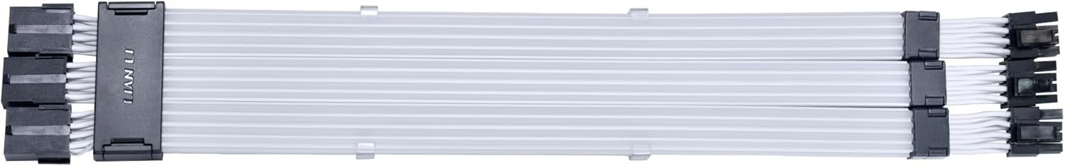 Lian Li Strimer Wireless 3x8-Pin - Addressable RGB Power Cable w/ 2.4Ghz Signal - Light Guides - Wireless Controller NOT Included; Controller is Required (PW12-1W)