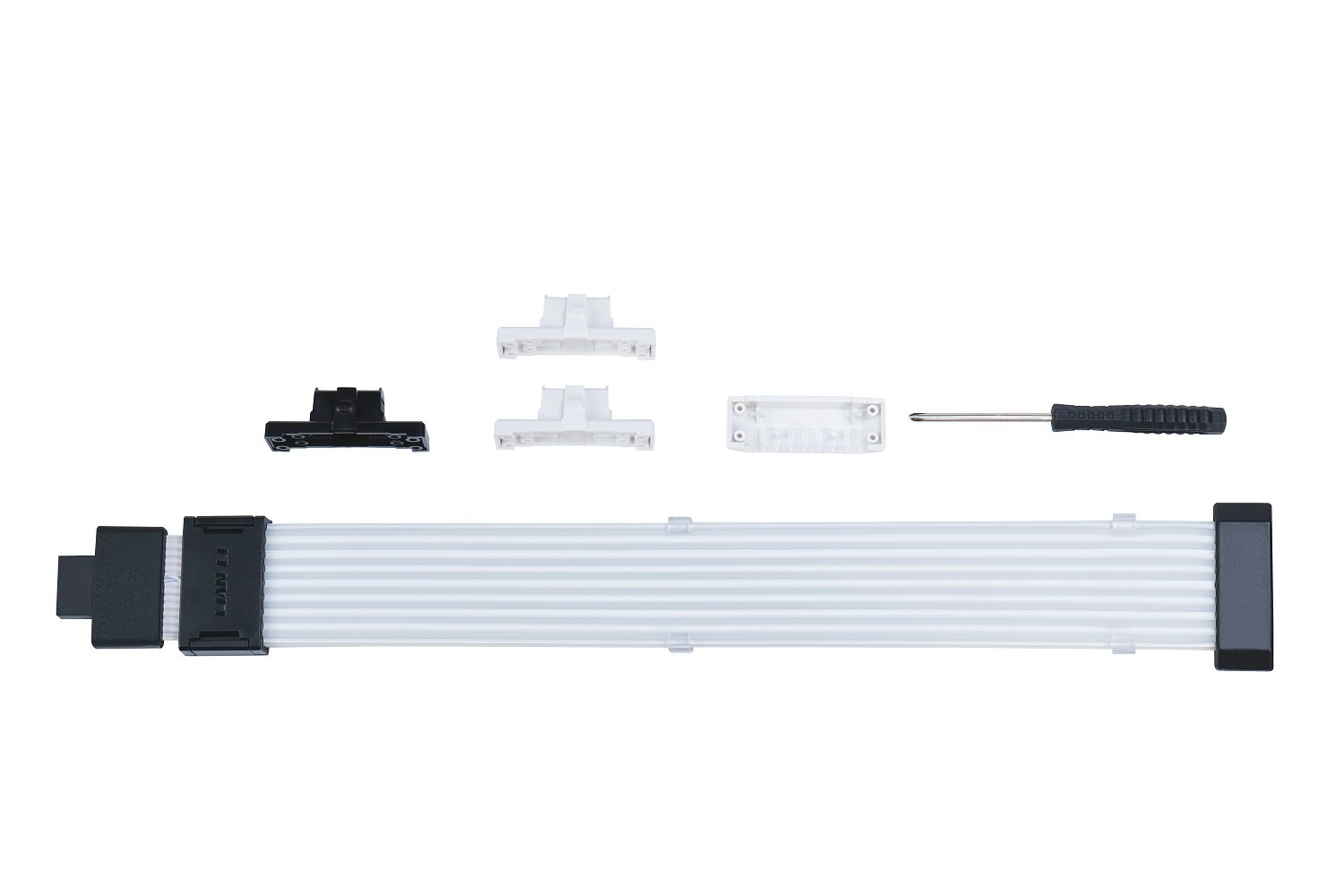 Lian Li Strimer Wireless 16 Pin (PW16-81W) - Addressable RGB Power Extension Cable - 2.4 GHz Wireless Control - Wireless Controller NOT Included & Required | SKU CA-PW1681W