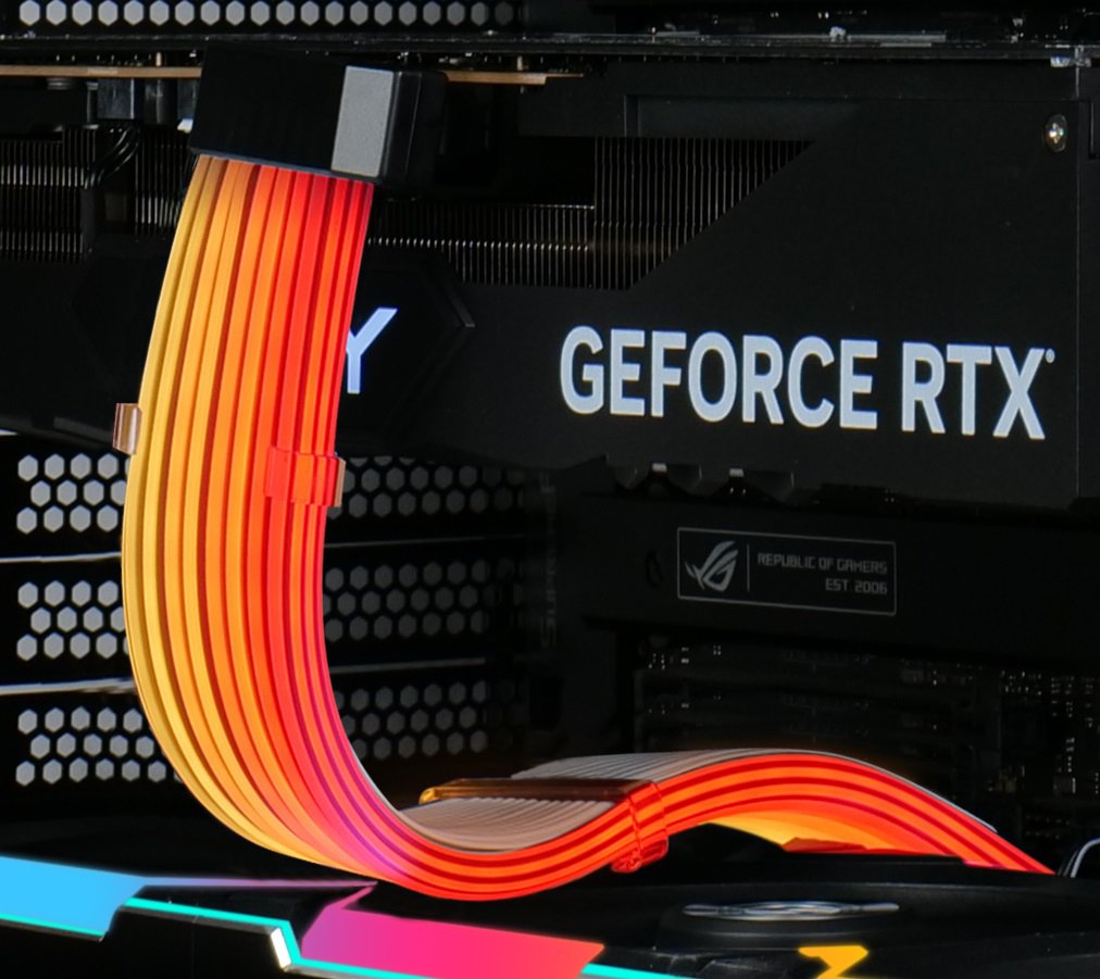 Lian Li Strimer Wireless 16 Pin (PW16-81W) - Addressable RGB Power Extension Cable - 2.4 GHz Wireless Control - Wireless Controller NOT Included & Required