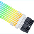 Lian Li Strimer Wireless 8 Pin (PW8-1W-CPU) - Addressable RGB Power Extension Cable Fits CPU EPS - Light Guides - Wireless Controller NOT Included & Required | SKU CA-PW8-1WC