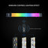 Lian Li Strimer Wireless 8 Pin - Addressable RGB Power Extension Cable with Wireless Control - LED Strip - Wireless Controller NOT Included; a Controller is Required for use (PW8-1W) | SKU CA-PW8-1W