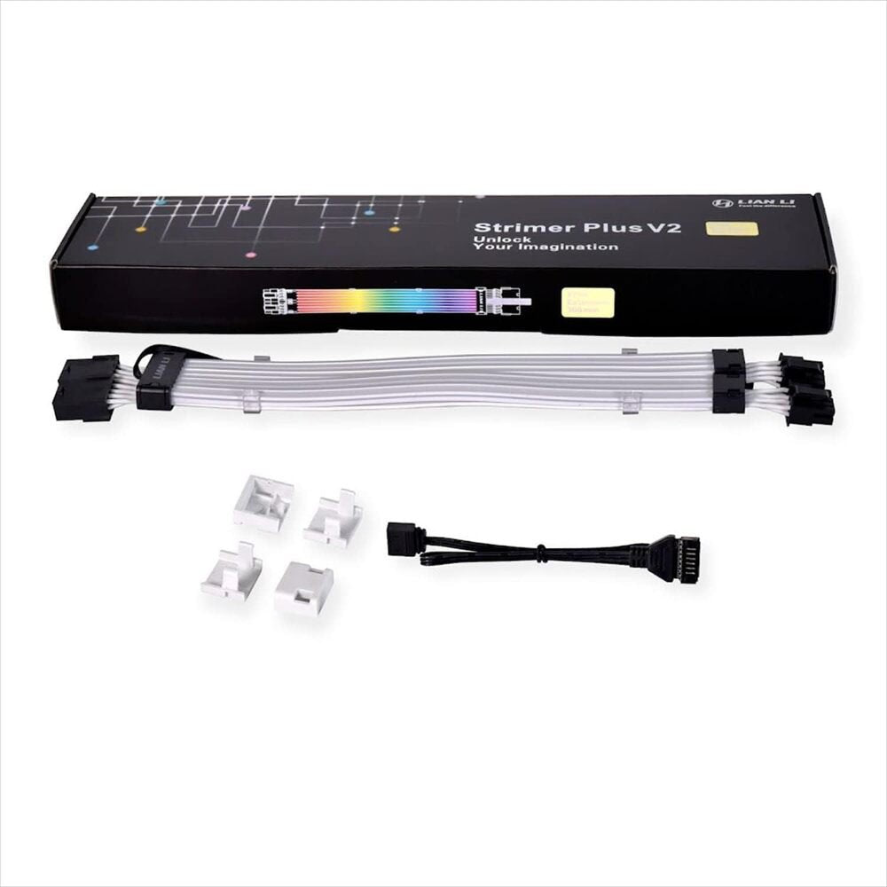 Lian Li PW8-V2 (VERSION 1) Strimer plus - Power extension cable - 8 pin PCIe | SKU CA-PW8-V2