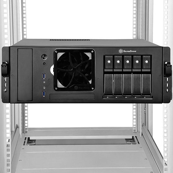 SilverStone SST-RMS05-22 High quality tool-less ball bearing sliding rail kit for rackmount chassis | SKU CA-RMS0522