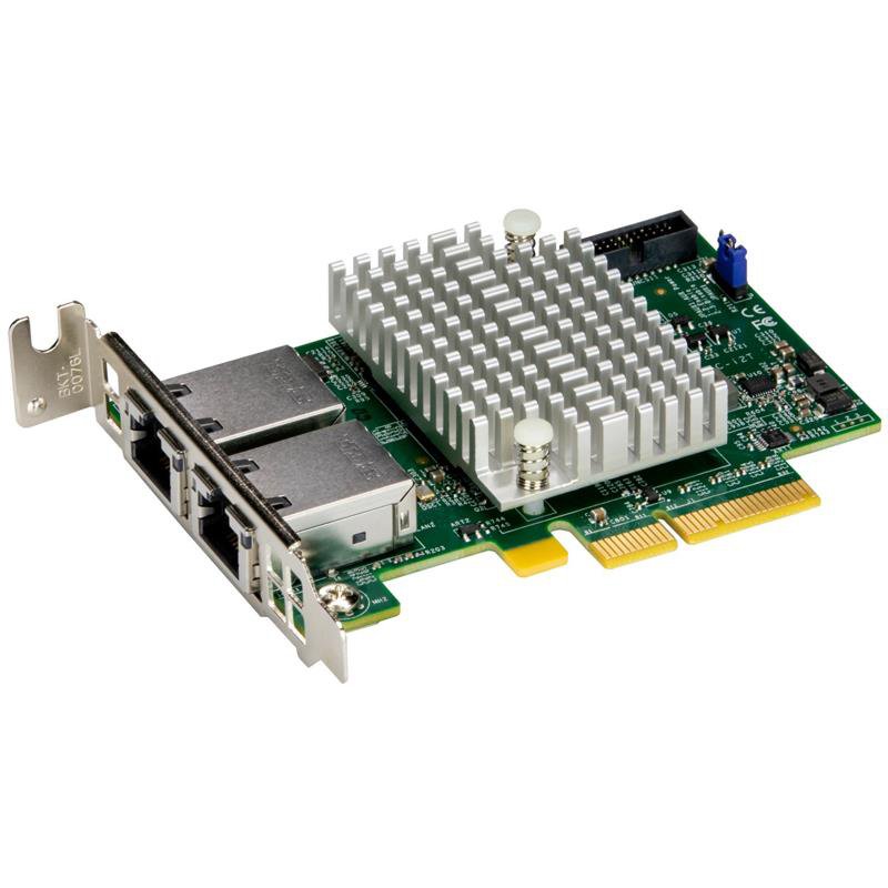 Supermicro AOC-STGC-I2T-O Dual-port Adapter Card - PCIe 3.0 x8 | SKU CA-SGCI2T