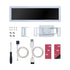 Lian Li SM088W 8.8" Universal Screen for PC - Dynamic Screen Control - Adjustable Mounting for Any Computer Setup - Customizable ARGB Frame - PC Temperature Display Panel - Mini Monitor (US88v1 White) | SKU CA-SM088W