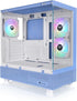 Thermaltake View 270 Plus TG ARGB Hydrangea Blue Mid Tower E-ATX Case, 3x120mm ARGB Fans Included, Support Up to 360mm Radiator, Front & Side Dual Tempered Glass Panel, CA-1Y7-00MFWN-06 | SKU CA-V270PAB