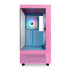 Thermaltake View 270 Plus SR TG ARGB Bubble Pink Mid Tower E-ATX Computer Case, Front & Side Dual Tempered Glass Panel, CA-1Y7-00MAWN-06 | SKU CA-V270PAP