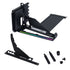 Lian Li ATX PC Case Multi-Directional 4 Slots Vertical GPU Kit V4 - Premium Gen 5 Riser Cable PCI-E 5.0 x16-200mm, PCIe 3.0/4.0 Compatible, Adjustable Position - Fits Most PC Cases (VG4v4 Black) | SKU CA-VGA5V4X