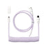Keychron Coiled Aviator Cable - Light Purple/Straight