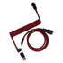 Keychron Coiled Aviator Cable - Red