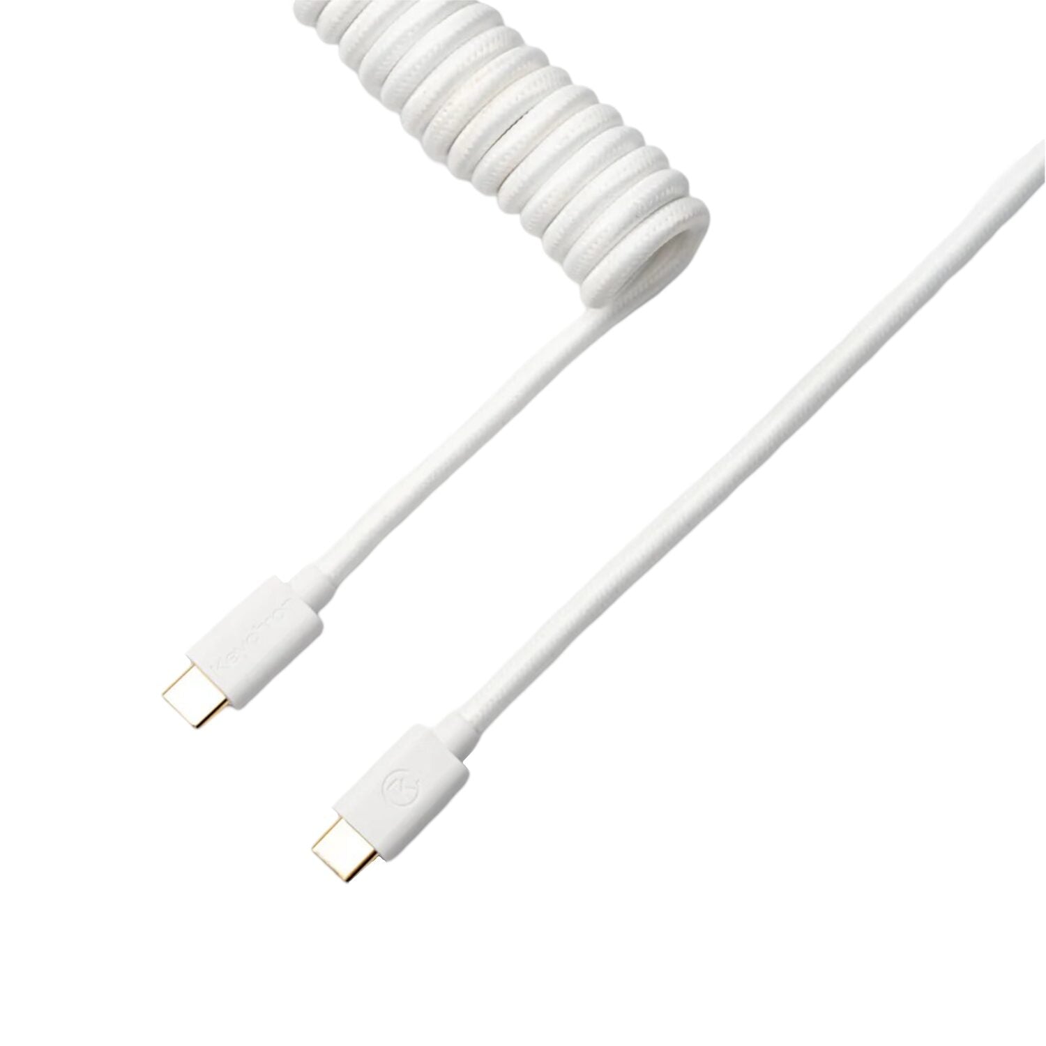 Keychron Coiled Aviator White Cable