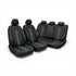 Premium Custom-Fit German-Inspired Seat covers for VW Golf 7 (Black & Green)