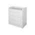 Caden Baby Changing Station White 4 drawer
