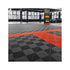 Izitrax Premium Car Flooring Tiles (Black & Grey)