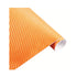 Carbon Fibre Vinyl Adhesive Sheet – Orange (200x125cm)