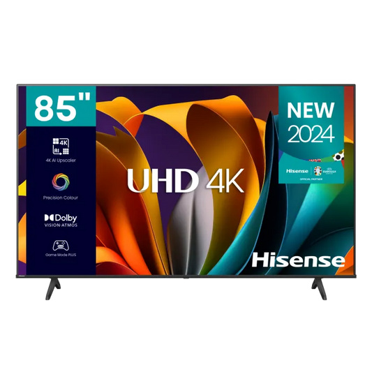 HISENSE 85" UHD SMART LED TV