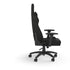CORSAIR TC100 RELAXED Gaming Chair - Black/Black Premium Breathable Fabric