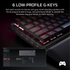 Corsair VANGUARD 96 Mechanical Gaming Keyboard, CORSAIR MLX Plasma - Black