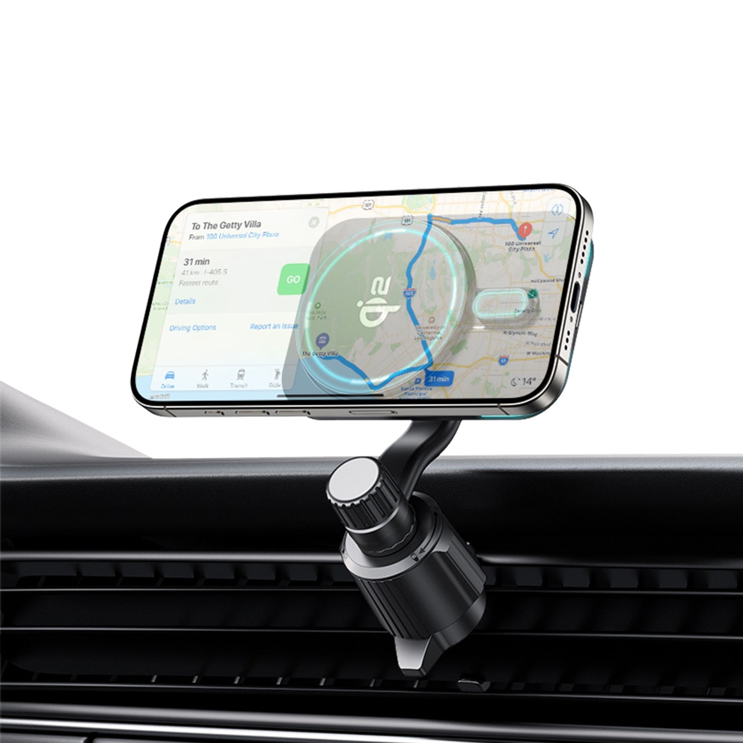 Choetech Magnetic Wireless Car Charger T231-F 15W - Black