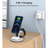 Choetech Fast Wireless 3 In 1 Charger 15W - White