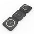Choetech Foldable 3-in-1 Magnetic Wireless Travel Charger T588-F 15W - Black