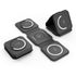 Choetech Foldable 3-in-1 Magnetic Wireless Travel Charger T588-F 15W - Black