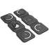 Choetech Foldable 3-in-1 Magnetic Wireless Travel Charger T588-F 15W - Black
