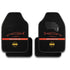 Momo Racing 4piece Floor Mats – Black with Red Silhouette Design