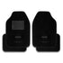 Momo Racing 4piece Floor Mats – Black with Black Arrow Design