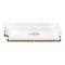Crucial Pro DDR5-6000 64GB Overclocking Memory Kit - White