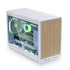 Lian Li A3-mATX-WD-26.3L Micro Form Factor Chassis-No Fans Included-Supports 360mm AIO-Modularity Design-for M-ATX, ITX Motherboard-DAN Cases Collaboration-Wood Front Panel-White (A3W-WD) | SKU CS-A3WWD2