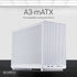 Lian Li A3W.US mATX 26.3L micro form factor chassis- Supports up to 360 radiator and 10 x 120mm fans- Supports standard ATX PSUs-In collaboration with DAN Cases (White) | SKU CS-A3W