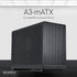 Lian Li A3X.US mATX 26.3L micro form factor chassis- Supports up to 360 radiator and 10 x 120mm fans- Supports standard ATX PSUs-In collaboration with DAN Cases (Black) | SKU CS-A3X