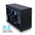 Lian Li A3X.US mATX 26.3L micro form factor chassis- Supports up to 360 radiator and 10 x 120mm fans- Supports standard ATX PSUs-In collaboration with DAN Cases (Black) | SKU CS-A3X
