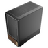 Okinos Air Cross, Genuine Walnut Wood ATX Case, 3x140mm PWM Fan & 2x120mm Reverse PWM Fan Pre-Installed, Airflow Optimized Mesh Panels, Back-Connect Motherboard Compatible, Mid Tower PC Case, Type C | SKU CS-AIRCROS